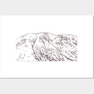 Ben Nevis Scotland design Posters and Art